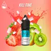 KILL TIME - жуйка з полуницею та ківі, Об'єм флакону: 10мл, Смак рідини : Фруктовий