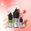 MILK MAN - клубничный молочный коктейль с зефиром  (30мл Salt)