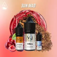 НАБІР SUN MAD - вишня з тютюном  (30мл Salt)