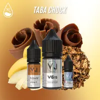 НАБІР TABA CHOCK - тютюн з шоколадом та бананом (30мл Salt)