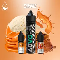 CAPONE - тютюн з карамеллю і ванільним морозивом 60мл