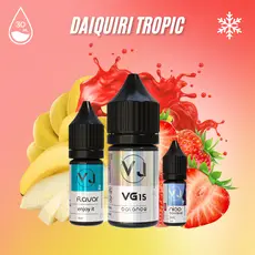 DAIQUIRI TROPIC - клубника с бананом (30мл Salt)