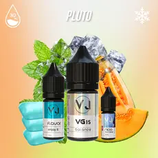 PLUTO - жвачка с дыней и мятой (30мл Salt)