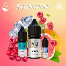 RED FRUITS CITRUS - красные ягоды с цитрусами (30мл Salt)