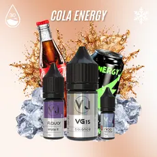 COLA ENERGY - кола с энергетиком (30мл Salt)