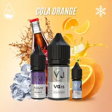 COLA ORANGE - кола со вкусом апельсина (30мл Salt)