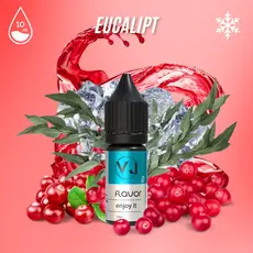 EUCALIPT - журавлина з евкаліптом, Об'єм флакону: 10мл, Смак рідини : Фруктовий