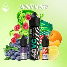 MOUNTAIN DEW - цитрусовая газировка с малиной и черникой 60мл