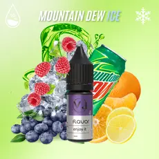 MOUNTAIN DEW ICE - холодний цитрусовий газований напій з малиною та чорницею