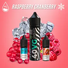 RASPBERRY CRANBERRY - малина с клюквой 60мл