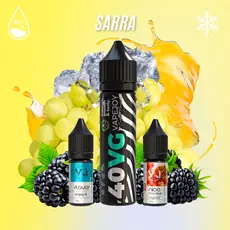 SARRA - черная смородина с виноградом 60мл