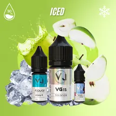 ICED - яблоко с холодом (30мл Salt)