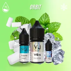 ORBIT- мятная жвачка (30мл Salt)