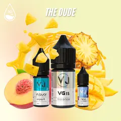 DUDE - манго с ананасом и персиком (30мл Salt)