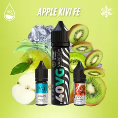 APPLE KIVI FE - яблоко с киви и холодом 60мл