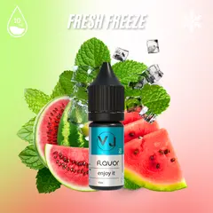 FRESH FREEZE - кавун з м'ятою та холодом, Об'єм флакону: 10мл, Смак рідини : Фруктовий
