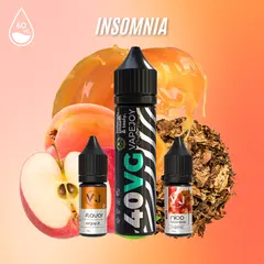 INSOMNIA - табак с абрикосом и яблоком 60мл