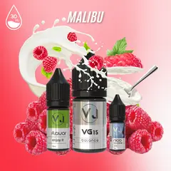 MALIBU - малиновый йогурт (30мл Salt)