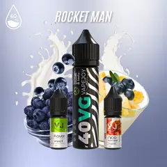 ROCKET MAN - зерновой йогурт с черникой 60мл