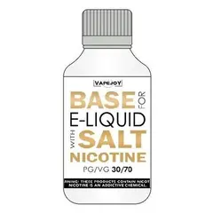 ГОТОВАЯ БАЗА (Солевая) "30/70" VAPEJOY - 250 мл