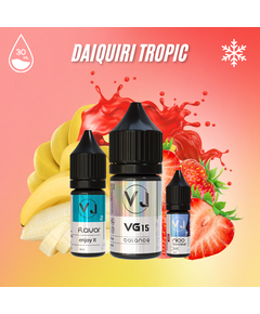 DAIQUIRI TROPIC - клубника с бананом (30мл Salt)