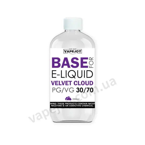 Готова база (основа) "30/70" VapeJoy - 250мл, Об'єм флакону: 250мл Готова база (основа) "30/70" VapeJoy - 250мл, Об'єм флакону: 250мл