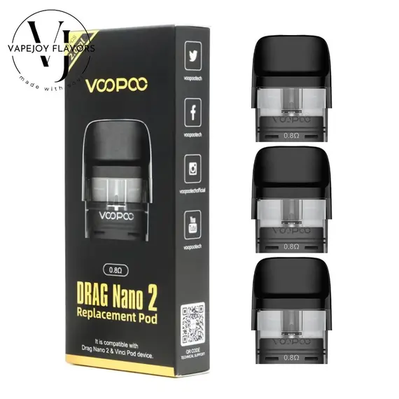 Картридж Voopoo Vinci Series V2 0.8Ω, зображення 2 Картридж Voopoo Vinci Series V2 0.8Ω, зображення 2