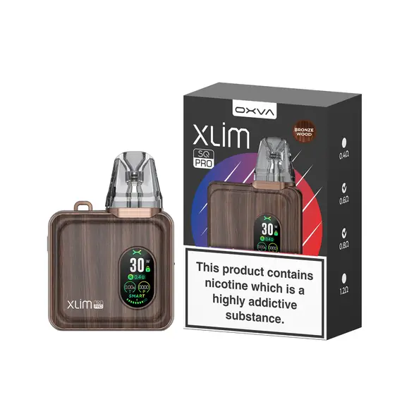 OXVA Xlim SQ Pro - BRONZE WOOD, Color: BRONZE WOOD OXVA Xlim SQ Pro - BRONZE WOOD, Color: BRONZE WOOD