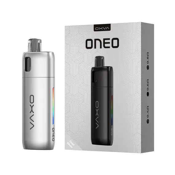 OXVA ONEO pod kit- Sky Blue, Oneo oxva: Cool Silver, изображение 2 OXVA ONEO pod kit- Sky Blue, Oneo oxva: Cool Silver, изображение 2
