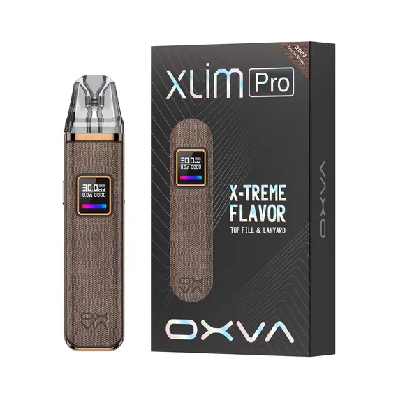 OXVA XLIM Pro Kit - Denim Brown, Color: Denim Brown, зображення 2 OXVA XLIM Pro Kit - Denim Brown, Color: Denim Brown, зображення 2