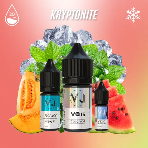 KRYPTONITE - арбуз с дыней и мятой (30мл Salt)