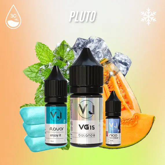 PLUTO - жвачка с дыней и мятой (30мл Salt)