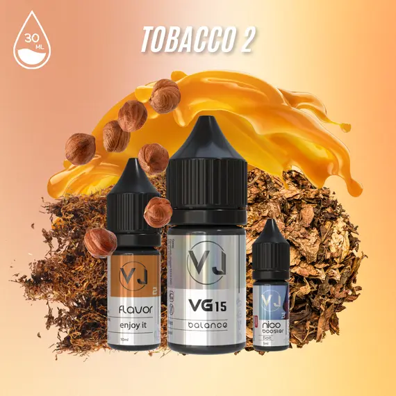 Солевой набор Tobacco 2 (30 мл) — сигаретный табачный вкус Солевой набор Tobacco 2 (30 мл) — сигаретный табачный вкус