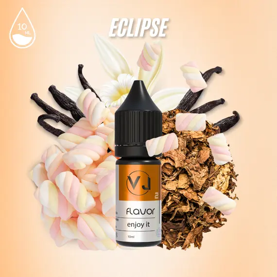 ECLIPSE - западный табак с ванилью и зефиром, Объем флакона: 10мл, Вкусы по видам: Табачные ECLIPSE - западный табак с ванилью и зефиром, Объем флакона: 10мл, Вкусы по видам: Табачные