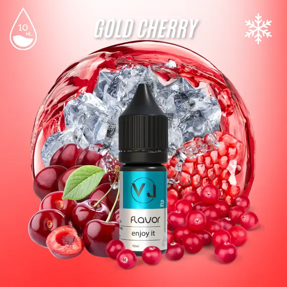 Ароматизатор GOLD CHERRY - вишня з журавлиною, гранатом та холодом Ароматизатор GOLD CHERRY - вишня з журавлиною, гранатом та холодом