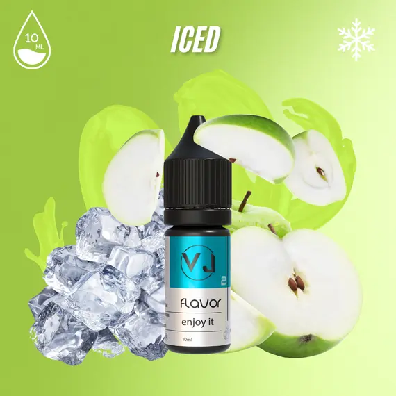 Фруктовий ароматизатор для вейпа - ICED – яблуко з холодом Фруктовий ароматизатор для вейпа - ICED – яблуко з холодом