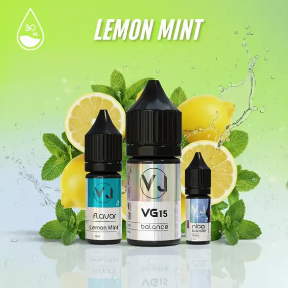 Lemon Mint - лимон с мятой (30мл Salt) Lemon Mint - лимон с мятой (30мл Salt)