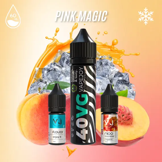 PINK MAGIC - Соковитий персик  60мл PINK MAGIC - Соковитий персик  60мл