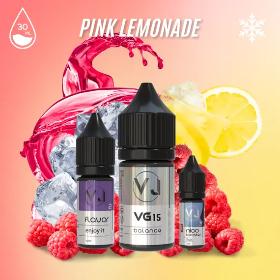 PINK LEMONADE - малиновый лимонад (30мл Salt) PINK LEMONADE - малиновый лимонад (30мл Salt)