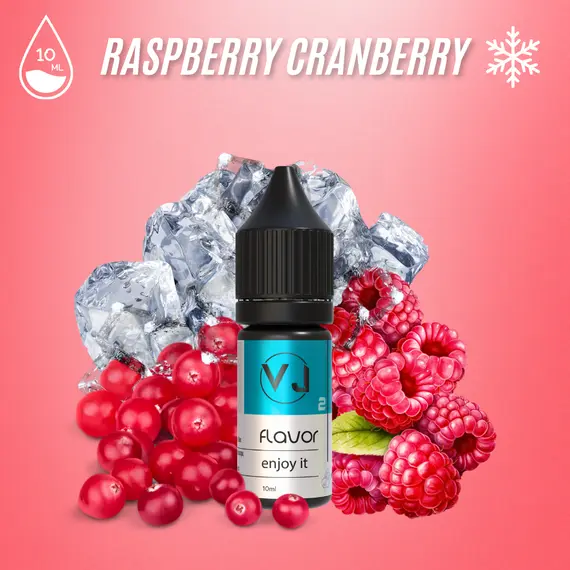 Фруктовий ароматизатор для вейпа - RASPBERRY CRANBERRY - малина з журавлиною