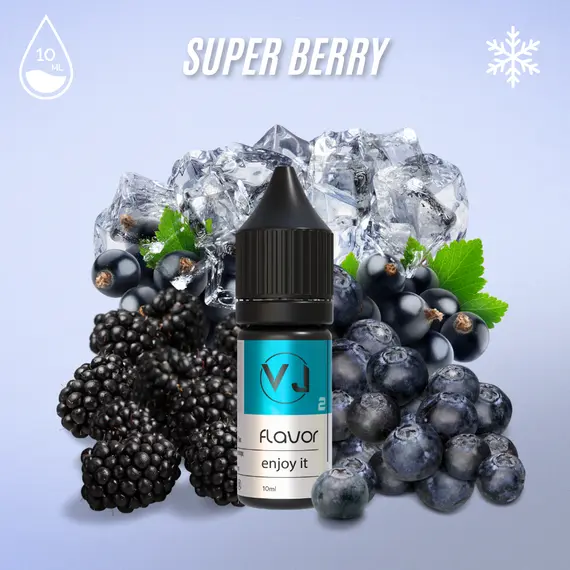 Фруктовий ароматизатор для вейпа - SUPER BERRY - мікс чорних ягід Фруктовий ароматизатор для вейпа - SUPER BERRY - мікс чорних ягід