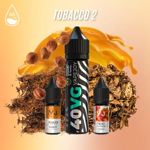TOBACCO 2 - сигаретный тютюн 60мл TOBACCO 2 - сигаретный тютюн 60мл
