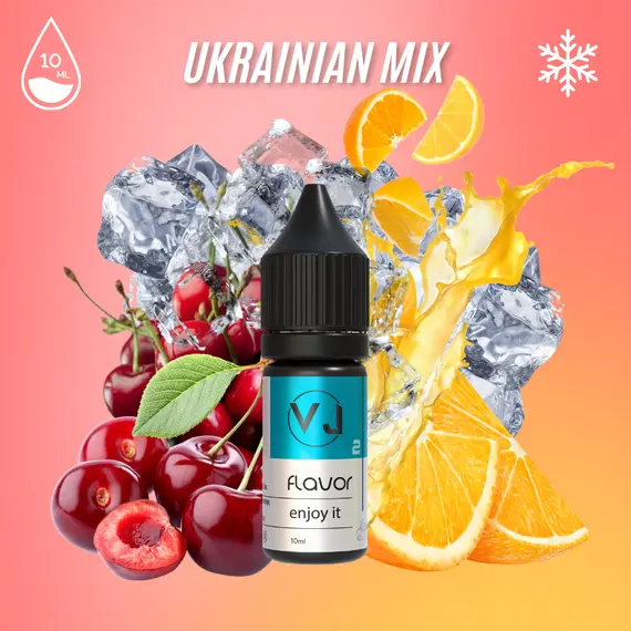 Фруктовий ароматизатор для вейпа - UKRAINIAN MIX - вишня з цитрусами