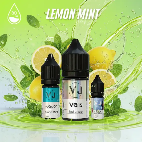 Lemon Mint - лимон с мятой (30мл Salt), изображение 2 Lemon Mint - лимон с мятой (30мл Salt), изображение 2