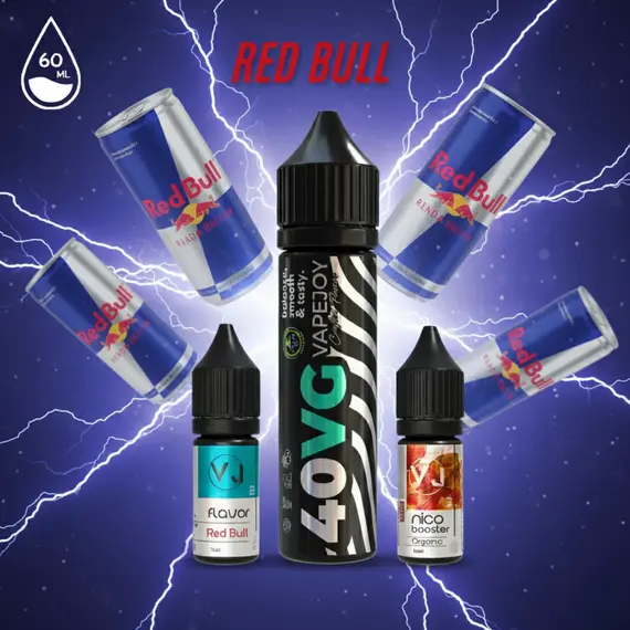 Органический набор RED BULL  - энергетик 60мл